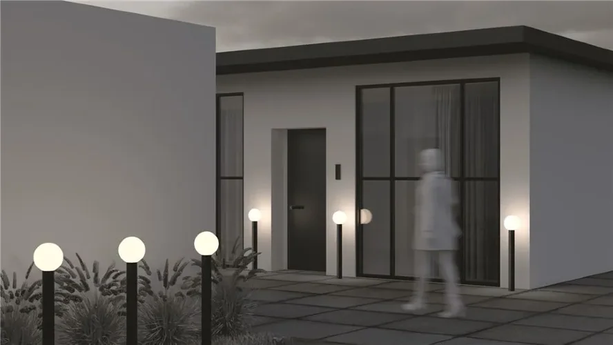 Ландшафтный светильник Bold E27х1 60Вт IP 54 (Черный) - фото 4