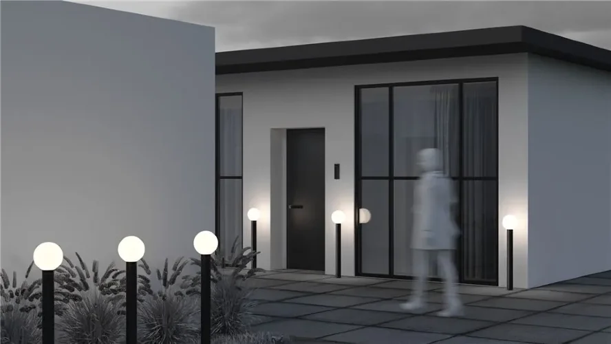 Ландшафтный светильник Bold E27х1 60Вт IP 54 (Черный) - фото 11