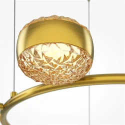 Подвесной светильник Mind 3000К 80Вт (Латунь)