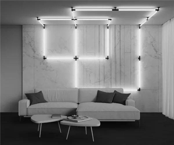 Светильник Larc для системы освещения Shelf 3000К 13Вт 360° (Черный) - фото 9