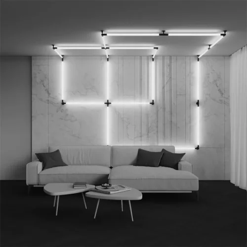 Светильник Larc для системы освещения Shelf 3000К 13Вт 360° (Черный) - фото 7