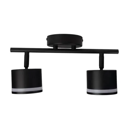 Светильник PCL-0702 max 20Вт (каждая лампа) 2xGX53 IP20 230В BL настен./потолочн. декор. под лампу JazzWay 5066809 - фото 3