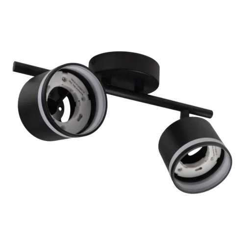 Светильник PCL-0702 max 20Вт (каждая лампа) 2xGX53 IP20 230В BL настен./потолочн. декор. под лампу JazzWay 5066809 - фото 5