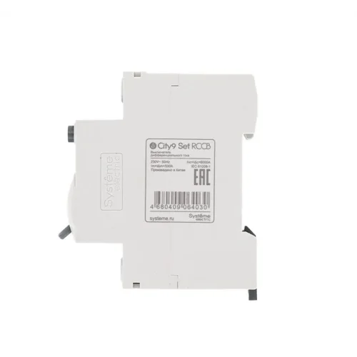 Выключатель дифференциального тока (УЗО) 2п 40А 30мА тип AC City9 Set 230В SE C9R36240 - фото 3