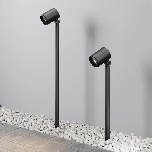 Ландшафтный светильник Spira 3000К 12Вт IP 65 (Черный) - фото 6