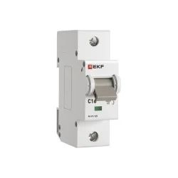 Выключатель автоматический 1п C 16А 15кА ВА 47-125 PROxima EKF mcb47125-1-16C