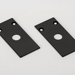 Комплект заглушек для встраиваемых глубоких шинопроводов, серия SY-LINK, Черный, SY-LINK-ECS-T-BL 013579