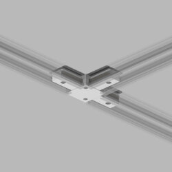 Соединитель для шинопровода T-образный, белый, Denkirs TR1103-WH