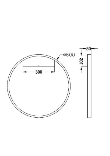 Настенный светильник (бра) Рим / Rim 3000К 37Вт (Черный) MOD058WL-L35B3K - фото 4