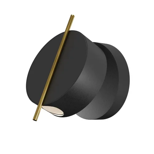 Настенный светильник (бра) Nuance 3000К 4Вт (Черный) - фото 9