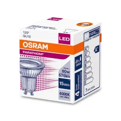 6.9W/840 (=80W) 120° GU10 PARATHOM - Светодиодная лампа OSRAM
