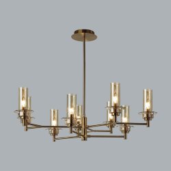 Люстра на штанге «LUMION» 6554/9C, серия: MADONNA (крепление на планке) - -