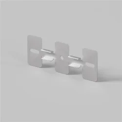 Комплект креплений (для профиля 35x66) 4 шт., ALM-3566-MT 642080 (Серебро) 642080