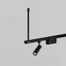Жесткий подвес для уличной трековой системы Elasity IP (Черный) - фото 7