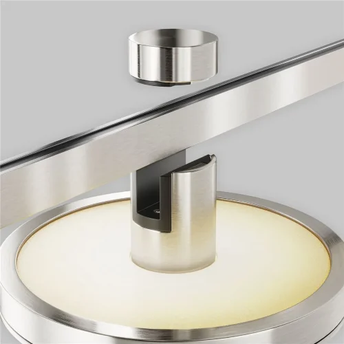 Трековый светильник Plato Flarity 3000K 7Вт 120° (Платина) - фото 5