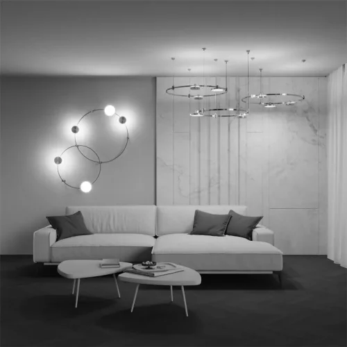 Трековый светильник Plato Flarity 3000K 7Вт 120° (Платина) - фото 5