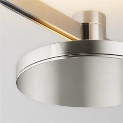 Трековый светильник Плато / Plato Flarity 3000K 7Вт 120° (Платина) TR152-1-7W3K-PT