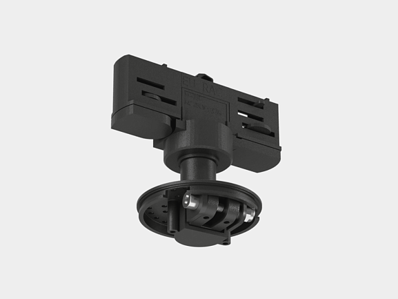 'Крепление сменное М2 для светильников VILLY, трековое трехфазное, цвет Черный, VL-M2-3-BL. Фото 2