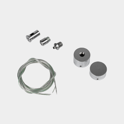 Потолочный крепеж с тросом для ленты, D22, MNT-SSP-D22 023239