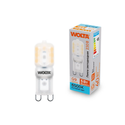 Светодиодная лампа WOLTA WSTD-JCD-5W6KG9-P 5Вт 6500K G9