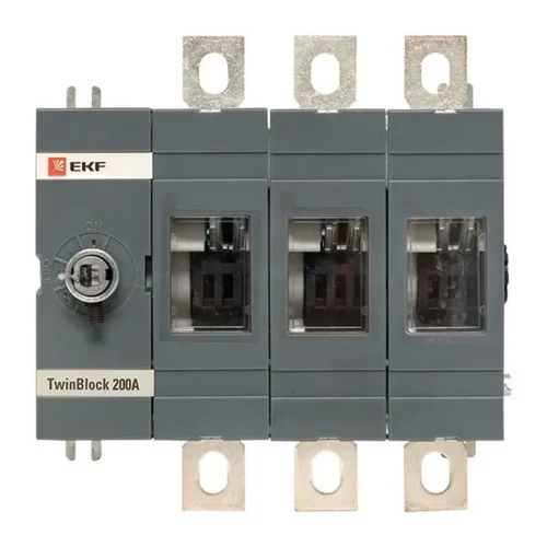 Рубильник 3п 200А без рукоятки управления TwinBlock PROxima EKF tb-s-200-3p - фото 2