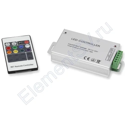 Контроллер RGB RF P222 (12-24V, 216-432W) - фото.