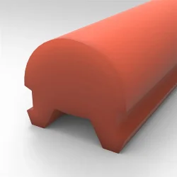 Светорассеивающий силиконовый профиль SK25 (12mm, orange)