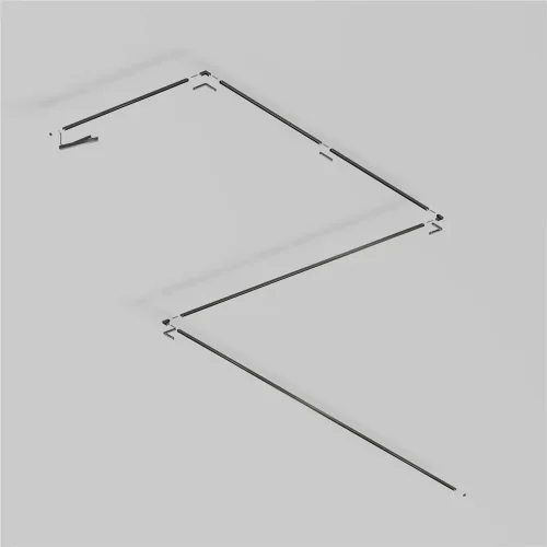 Шинопровод 1 м Exility X накладной, черный (Черный) TRX239-411B - фото 4