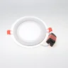 Светодиодный светильник встраиваемый B2 (220V, 12W, day white, круглый D160mm, стеклянная рамка) - фото II