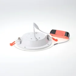 Светодиодный светильник встраиваемый B2 (220V, 12W, day white, круглый D160mm, стеклянная рамка)