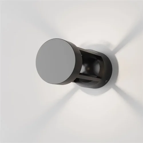 Настенный светильник (бра) Vint 3000K 9Вт IP 65 (Графит) - фото 3