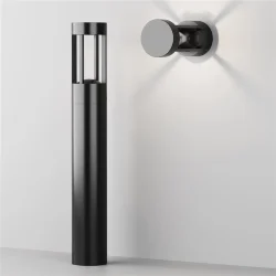 Настенный светильник (бра) Vint 3000K 9Вт IP 65 (Графит)