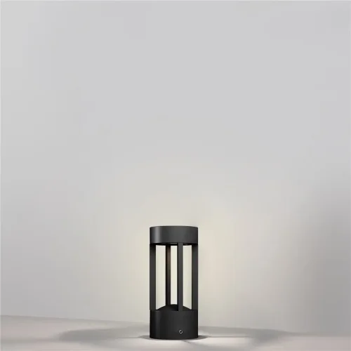 Настенный светильник (бра) Vint 3000K 9Вт IP 65 (Графит) - фото 6