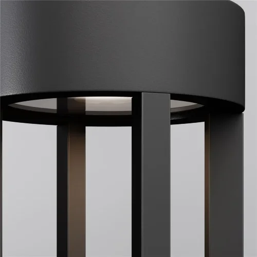 Настенный светильник (бра) Vint 3000K 9Вт IP 65 (Графит) - фото 13