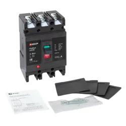 Выключатель автоматический 3п 80А 18кА LS125 ProPact EKF mccb-125-18-3-80-ls