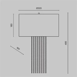 Настенный светильник (бра) Impressive E14х1 40Вт (Золото)