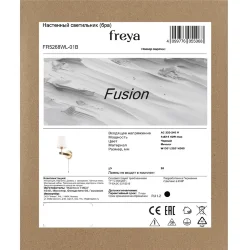 Настенный светильник (бра) FR5268WL-01B Слияние / Fusion E14x1 (Черный) FR5268WL-01B