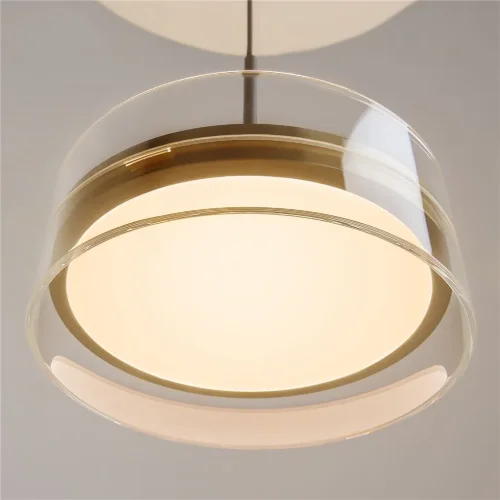 Подвесной светильник Dress code 3000К 18Вт (Черный и Латунь) - фото 4