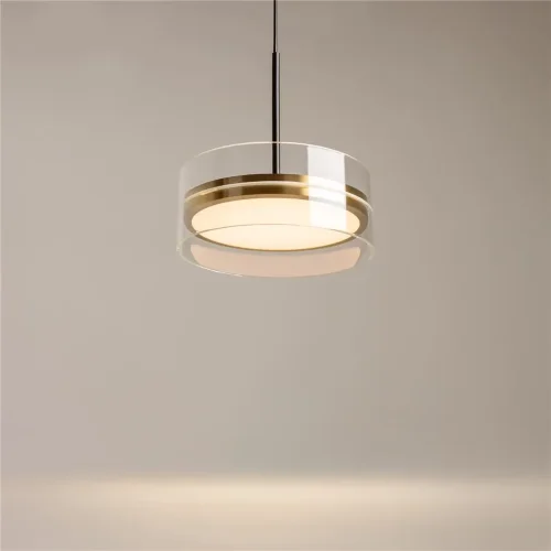 Подвесной светильник Dress code 3000К 18Вт (Черный и Латунь) - фото 7