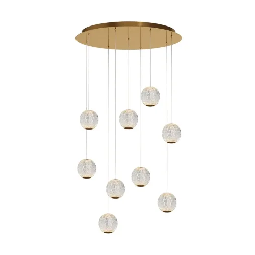 Подвесной светильник Sapphire 3000К 56Вт (Латунь) - фото