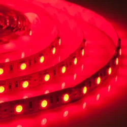 Лента светодиодная 300SMD диодов (5050) тип В, 24В, 5м, RGB