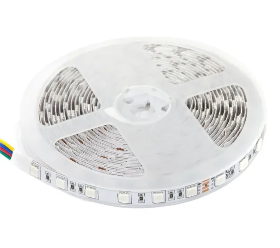 Лента светодиодная 300SMD диодов (5050) тип В, 24В, 5м, RGB - фото 5