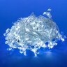 ULD-S0700-050-DTA WHITE IP20 WHITE SAKURA Гирлянда светодиодная с контроллером Сакура белая, 50 светодиодов, 7 м, белая.IP20.провод прозрачный - фото 1