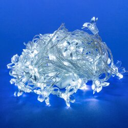 ULD-S0700-050-DTA WHITE IP20 WHITE SAKURA Гирлянда светодиодная с контроллером Сакура белая, 50 светодиодов, 7 м, белая.IP20.провод прозрачный