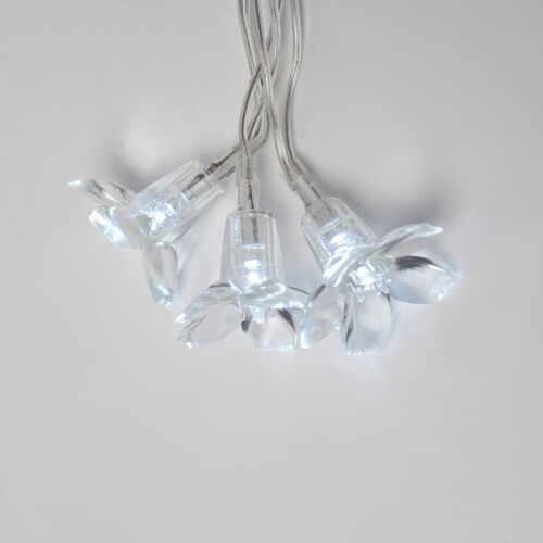ULD-S0700-050-DTA WHITE IP20 WHITE SAKURA Гирлянда светодиодная с контроллером Сакура белая, 50 светодиодов, 7 м, белая.IP20.провод прозрачный - фото 3
