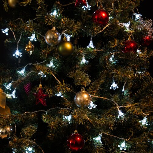 ULD-S0700-050-DTA WHITE IP20 WHITE SAKURA Гирлянда светодиодная с контроллером Сакура белая, 50 светодиодов, 7 м, белая.IP20.провод прозрачный - фото 6