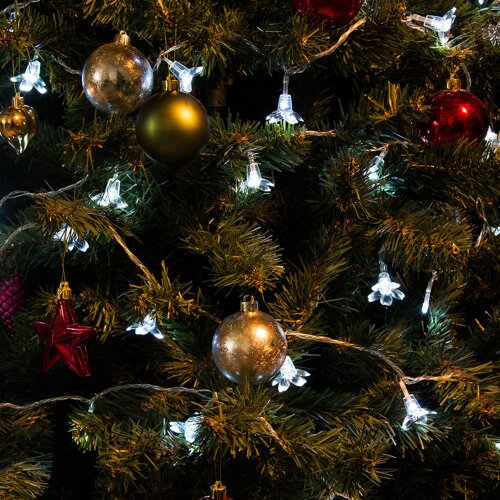 ULD-S0700-050-DTA WHITE IP20 WHITE SAKURA Гирлянда светодиодная с контроллером Сакура белая, 50 светодиодов, 7 м, белая.IP20.провод прозрачный - фото 7