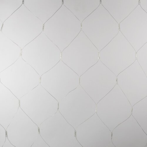 ULD-N2520-240-DTA RED IP20 Сетка светодиодная с контроллером, 240 светодиодов, 2.5х2 м, красная, IP20, провод прозрачный - фото 4