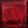 ULD-N2520-240-DTA RED IP20 Сетка светодиодная с контроллером, 240 светодиодов, 2.5х2 м, красная, IP20, провод прозрачный - фото 7
