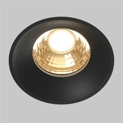 Встраиваемый светильник Round 2700K 12W 60° (Черный)